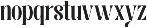 Hello Palisade Display Bold otf (700) Font LOWERCASE