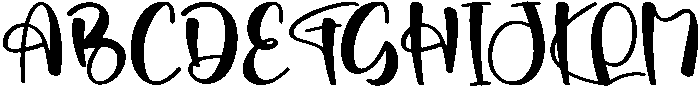 Hello Party Regular otf (400) Font UPPERCASE