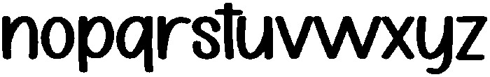 Hello Pumpkin Regular otf (400) Font LOWERCASE