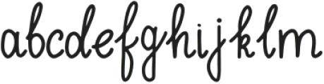 Hello Rabbit otf (400) Font LOWERCASE