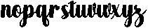 Hello Rainbow Bold 6 Regular otf (700) Font LOWERCASE