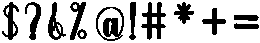 Hello Rainbow Bold 8 Regular otf (700) Font OTHER CHARS