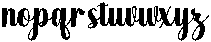 Hello Rainbow Bold Regular otf (700) Font LOWERCASE