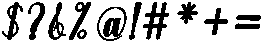 Hello Rainbow Bold Slant 10 Regular otf (700) Font OTHER CHARS