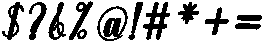 Hello Rainbow Bold Slant 12 Regular otf (700) Font OTHER CHARS