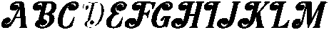 Hello Rainbow Bold Slant 14 Regular otf (700) Font