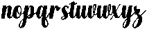 Hello Rainbow Bold Slant 6 Regular otf (700) Font LOWERCASE