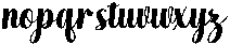 Hello Rainbow Bold Slant Regular otf (700) Font LOWERCASE