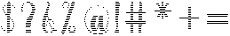 Hello Rainbow Hatching  Regular ttf (400) Font OTHER CHARS