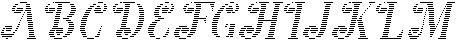 Hello Rainbow Hatching Slant 12 Regular otf (400) Font