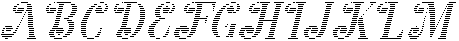 Hello Rainbow Hatching Slant 14 Regular otf (400) Font