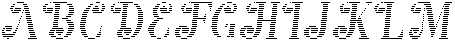 Hello Rainbow Hatching Slant 6 Regular otf (400) Font