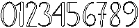 Hello Rainbow Outline Bold Regular otf (700) Font OTHER CHARS