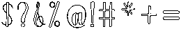 Hello Rainbow Outline Bold Regular otf (700) Font OTHER CHARS
