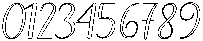 Hello Rainbow Outline Slant 8 Regular otf (400) Font OTHER CHARS
