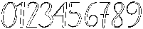 Hello Rainbow Outline Slant Regular otf (400) Font OTHER CHARS