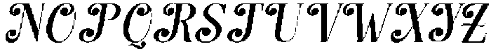 Hello Rainbow Slant 10 Regular otf (400) Font UPPERCASE