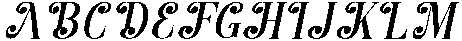 Hello Rainbow Slant 12 Regular otf (400) Font UPPERCASE