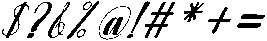 Hello Rainbow Slant 28 Regular otf (400) Font OTHER CHARS