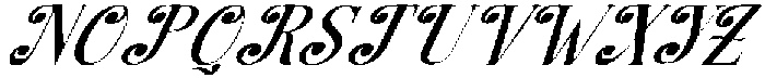 Hello Rainbow Slant 28 Regular otf (400) Font UPPERCASE