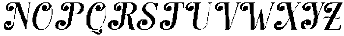 Hello Rainbow Slant 8 Regular otf (400) Font UPPERCASE