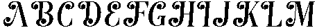 Hello Rainbow Slant Regular otf (400) Font UPPERCASE