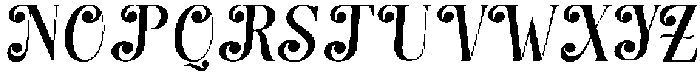 Hello Rainbow Slant Regular otf (400) Font UPPERCASE