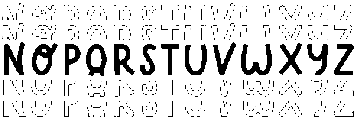 Hello Regular otf (400) Font UPPERCASE