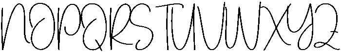 Hello Regular otf (400) Font UPPERCASE