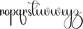 Hello Samantha Regular otf (400) Font LOWERCASE