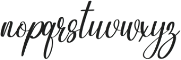 Hello Samantha Regular otf (400) Font LOWERCASE