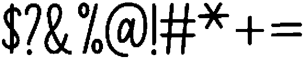 Hello Sans Regular otf (400) Font OTHER CHARS