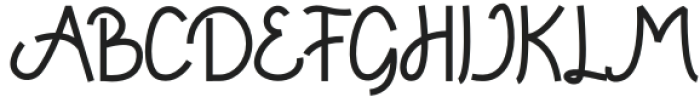 Hello Sans Regular otf (400) Font UPPERCASE