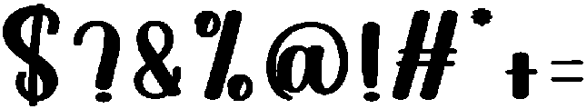 Hello Saturday Regular otf (400) Font OTHER CHARS