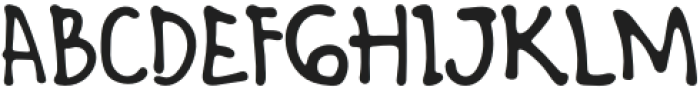 Hello Scribbles Clean otf (400) Font UPPERCASE