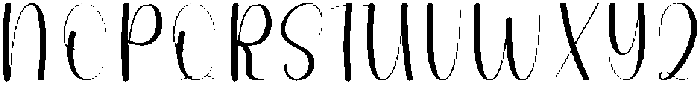 Hello September Regular otf (400) Font UPPERCASE