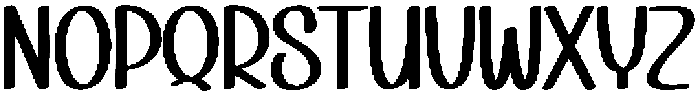 Hello Sister Regular otf (400) Font UPPERCASE