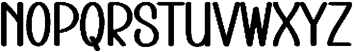 Hello Sister Regular otf (400) Font LOWERCASE