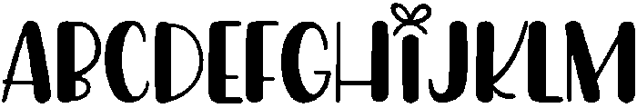 Hello Smile Regular otf (400) Font UPPERCASE