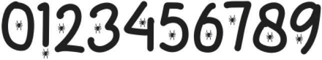 Hello Spider Regular otf (400) Font OTHER CHARS