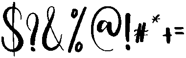 Hello Spring Regular otf (400) Font OTHER CHARS