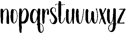 Hello Spring Regular otf (400) Font LOWERCASE