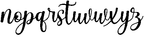 Hello Summer Regular otf (400) Font LOWERCASE