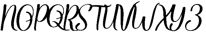 Hello Summer Regular otf (400) Font UPPERCASE