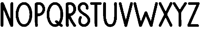 Hello Sunday Regular otf (400) Font LOWERCASE