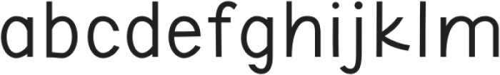 Hello Tuesday Regular otf (400) Font LOWERCASE