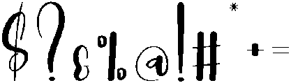 Hello Wedding Regular otf (400) Font OTHER CHARS