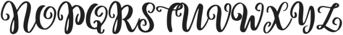 Hello Wedding Regular otf (400) Font UPPERCASE