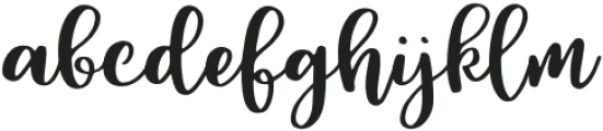 Hello Wedding Regular otf (400) Font LOWERCASE