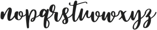 Hello Wedding Regular otf (400) Font LOWERCASE